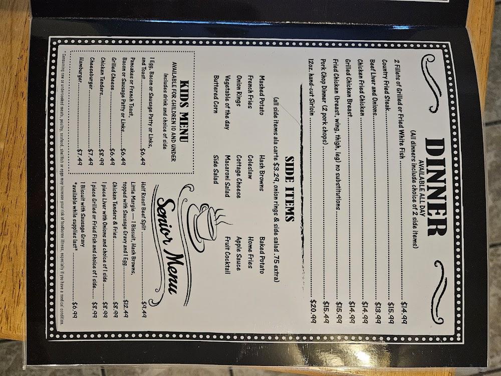 M&M Diner Menu image 2